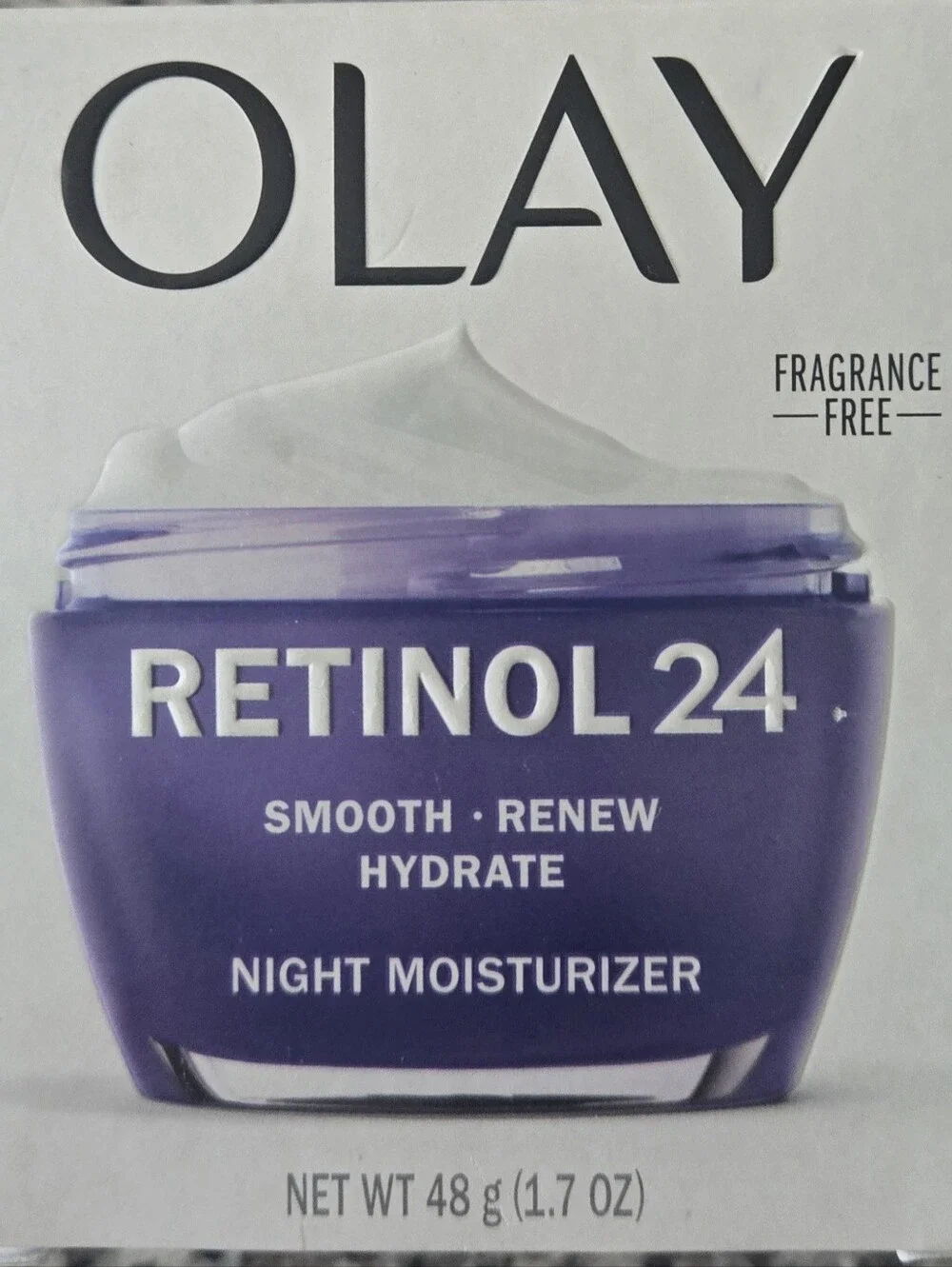 NWT Olay regenerist retinol 24 + peptide moisturizer 1.7 Oz
